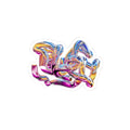 Iridescent Abstract Kiss-Cut Sticker — Laptop Decal