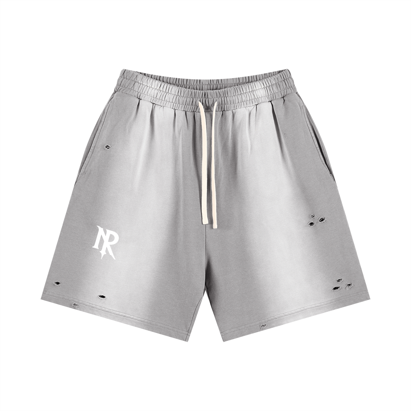 Sun Fade Distressed Shorts