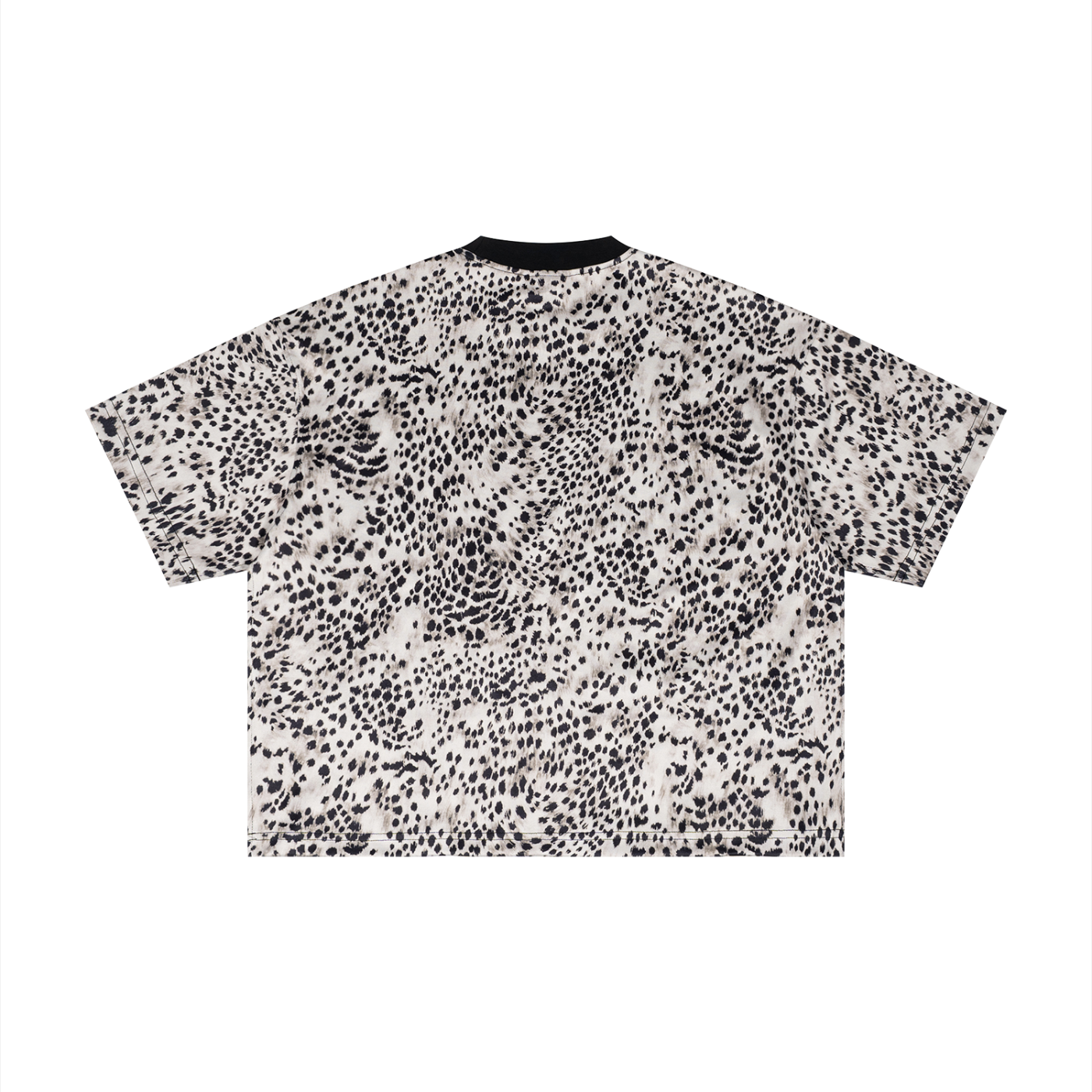 Unisex Leopard Print Boxy T-Shirt