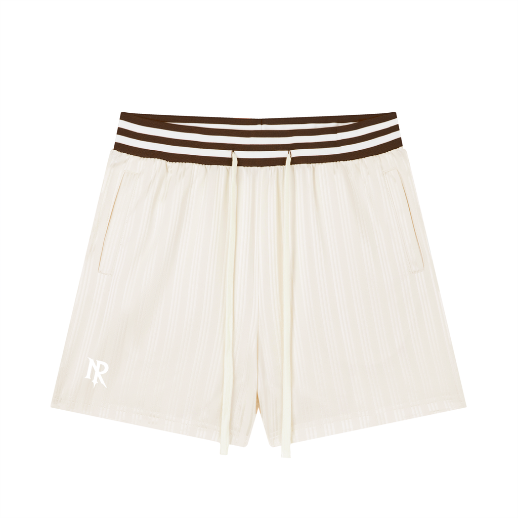 Striped Drawstring Shorts