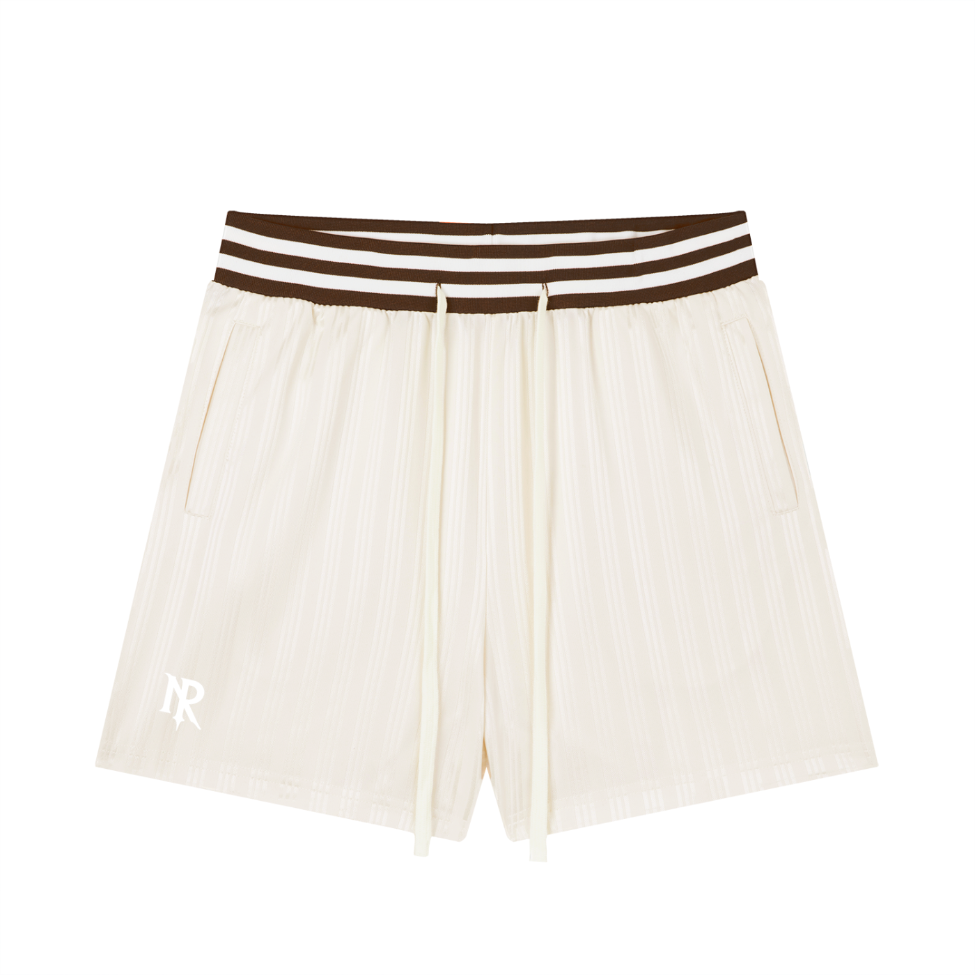 Striped Drawstring Shorts