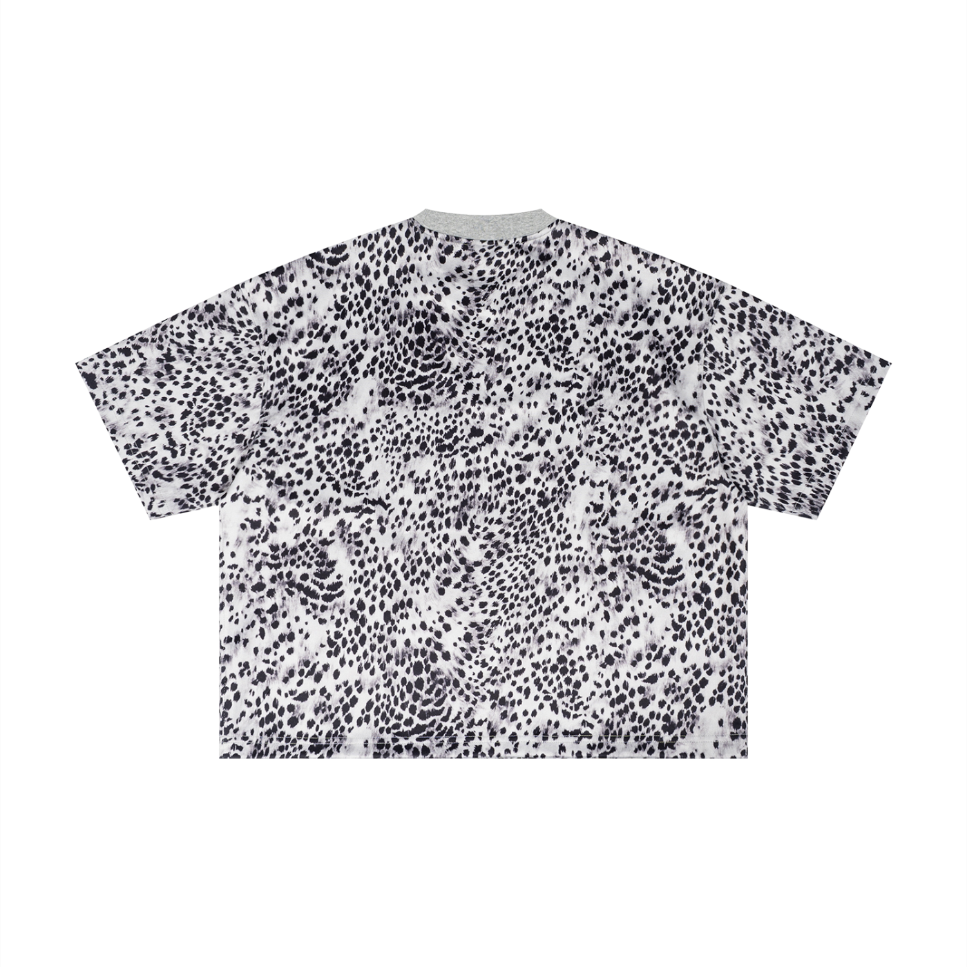 Unisex Leopard Print Boxy T-Shirt