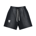 Sun Fade Distressed Shorts