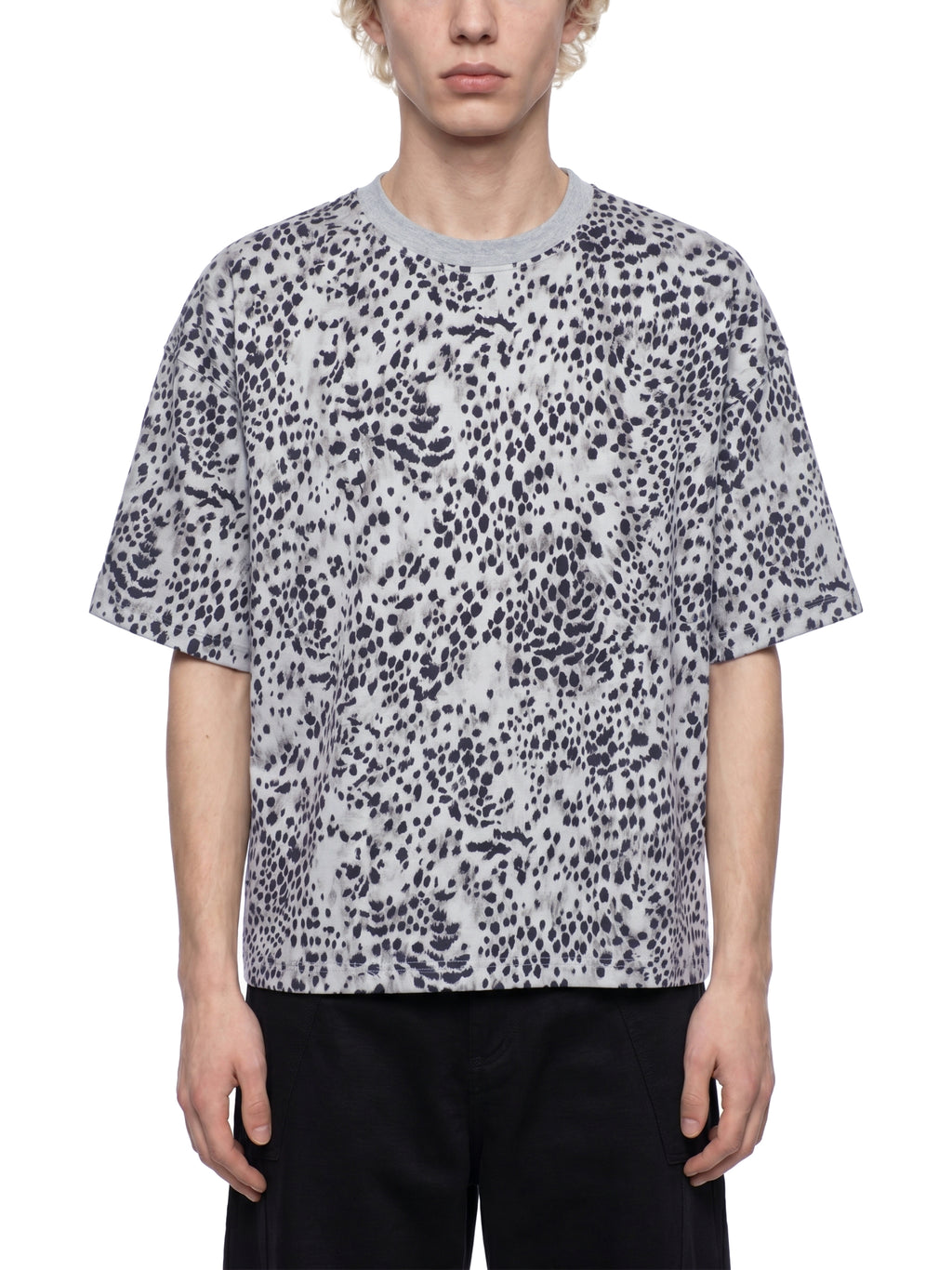 Unisex Leopard Print Boxy T-Shirt